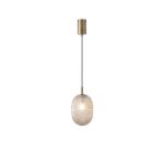 ΦΩΤΙΣΤΙΚΟ ΚΡΕΜΑΣΤΟ ΓΥΑΛΙ 1XE14 MAX 25W 150X230mm ΛΕΥΚΟ ARTE ILLUMINA CANDY