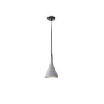 ΦΩΤΙΣΤΙΚΟ ΚΡΕΜΑΣΤΟ ΤΣΙΜΕΝΤΟ 1XE27 MAX 15W 150X150X250mm ΓΚΡΙ ARTE ILLUMINA YESO