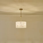ΦΩΤΙΣΤΙΚΟ ΚΡΕΜΑΣΤΟ ΥΦΑΣΜΑ 3ΦΩΤΟ 3XE14 MAX 8W Φ380mm ARTE ILLUMINA VERONA - Image 3