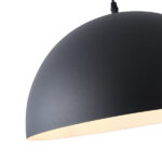 ΦΩΤΙΣΤΙΚΟ ΚΡΕΜΑΣΤΟ ΜΕΤΑΛΛΟ 1ΧΕ27 ΜΑX 15W 400+1225mm ΜΑΥΡΟ ARTE ILLUMINA IAVA - Image 4