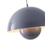 ΦΩΤΙΣΤΙΚΟ ΚΡΕΜΑΣΤΟ ΜΕΤΑΛΛΟ 1ΧE27 MAX 15W 300X1290mm ΓΚΡΙ ARTE ILLUMINA JARDEN - Image 4