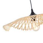 ΦΩΤΙΣΤΙΚΟ ΚΡΕΜΑΣΤΟ BAMBOO 1XE27 Max15w 475X1160mm ΜΠΕΖ ARTE ILLUMINA CROSSLINE - Image 4