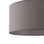 ΦΩΤΙΣΤΙΚΟ ΚΡΕΜΑΣΤΟ ΥΦΑΣΜΑ 1XΕ27 MAX 40W Φ530X260mm ΓΚΡΙ ARTE ILLUMINA SOHO - Image 4