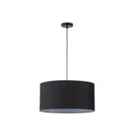 ΦΩΤΙΣΤΙΚΟ ΚΡΕΜΑΣΤΟ ΥΦΑΣΜΑ 1XΕ27 MAX 40W Φ530Χ260mm  ΜΑΥΡΟ ARTE ILLUMINA SOHO - Image 2