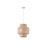 ΦΩΤΙΣΤΙΚΟ ΚΡΕΜΑΣΤΟ BAMBOO 1XE27 MAX 40W 310X310X350mm ARTE ILLUMINA AVRA - Image 2