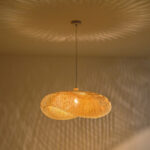 ΦΩΤΙΣΤΙΚΟ ΚΡΕΜΑΣΤΟ BAMBOO 1XE27 MAX 40W 760X560X220mm ARTE ILLUMINA LAGOON - Image 3