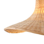 ΦΩΤΙΣΤΙΚΟ ΚΡΕΜΑΣΤΟ BAMBOO 1XE27 MAX 40W 520X435X270mm ARTE ILLUMINA VISOR - Image 4