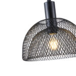 ΦΩΤΙΣΤΙΚΟ ΚΡΕΜΑΣΤΟ ΜΟΝΟΦΩΤΟ 1XE27 Max15w 255X1280mm ΜΑΥΡΟ ARTE ILLUMINA HOOD - Image 4