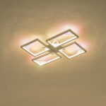 ΦΩΤΙΣΤΙΚΟ ΟΡΟΦΗΣ ΑΛΟΥΜΙΝΙΟ LED 36W 3000K 900Lm 450X580X55mm ΜΑΥΡΟ ARTE ILLUMINA SQUARE - Image 3