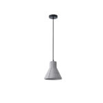 ΦΩΤΙΣΤΙΚΟ ΚΡΕΜΑΣΤΟ ΤΣΙΜΕΝΤΟ ΓΚΡΙ 1XE27 MAX 40W 200X200X210mm ARTE ILLUMINA ARME - Image 2