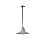 ΦΩΤΙΣΤΙΚΟ ΚΡΕΜΑΣΤΟ  ΤΣΙΜΕΝΤΟ 1XE27 MAX 40W 320X320X160mm ΓΚΡΙ ARTE ILLUMINA ARME - Image 2