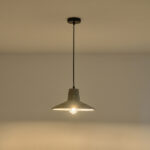 ΦΩΤΙΣΤΙΚΟ ΚΡΕΜΑΣΤΟ  ΤΣΙΜΕΝΤΟ 1XE27 MAX 40W 320X320X160mm ΓΚΡΙ ARTE ILLUMINA ARME - Image 3