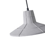 ΦΩΤΙΣΤΙΚΟ ΚΡΕΜΑΣΤΟ  ΤΣΙΜΕΝΤΟ 1XE27 MAX 40W 320X320X160mm ΓΚΡΙ ARTE ILLUMINA ARME - Image 4