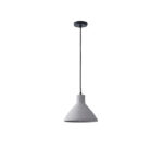 ΦΩΤΙΣΤΙΚΟ ΚΡΕΜΑΣΤΟ ΤΣΙΜΕΝΤΟ 1XE27 MAX 15W 240X240X200mm ΓΚΡΙ ARTE ILLUMINA YESO - Image 2