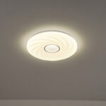 ΠΛΑΦΟΝΙΕΡΑ ΠΛΑΣΤΙΚΗ LED 60W 5580Lm 3000K 3CCT 3000-4000-6500K Φ480x75mm ΛΕΥΚΟ ARTE ILLUMINA TRIANO - Image 3