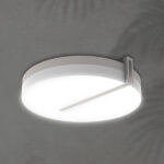 ΠΛAΦΟΝΙΕΡΑ ΣΤΡΟΓΓΥΛΗ LED 36W 4000K Φ40 IP54 ΛΕΥΚΗ ARTE ILLUMINA - Image 2