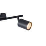 ΣΠΟΤ ΜΕΤΑΛΛΙΚΟ ΔΙΦΩΤΟ 2XGU10 Max 7W 300X80X155mm ΜΑΥΡΟ ARTE ILLUMINA OLYMP - Image 4