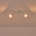 ΣΠΟΤ ΜΕΤΑΛΛΙΚΟ ΔΙΦΩΤΟ 2XGU10 Max 7W 300X80X155mm ΛΕΥΚΟ ARTE ILLUMINA OLYMP - Image 3