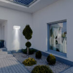 ΦΩΤΙΣΤΙΚΟ ΤΟΙΧΟΥ LED 12W 230X90X100 3CCT IP65 ΛΕΥΚΟ ARTE ILLUMINA LIMA - Image 3