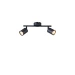 ΣΠΟΤ ΜΕΤΑΛΛΙΚΟ ΔΙΦΩΤΟ 2XGU10 Max 7W 300X80X155mm ΜΑΥΡΟ ARTE ILLUMINA OLYMP