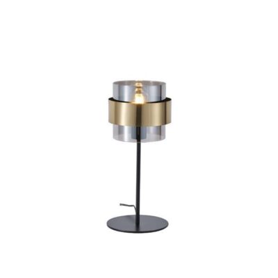 ΦΩΤΙΣΤΙΚΟ ΕΠΙΤΡΑΠΕΖΙΟ 1XE27 Max15w 180X415mm ΜΑΥΡΟ-ΧΡΥΣΟ ARTE ILLUMINA RELIAC