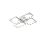 ΦΩΤΙΣΤΙΚΟ ΟΡΟΦΗΣ ΑΛΟΥΜΙΝΙΟ LED 36W 3000K 900Lm 450X580X55mm ΜΑΥΡΟ ARTE ILLUMINA SQUARE