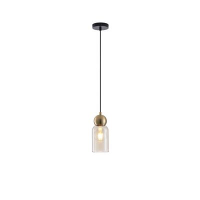 ΦΩΤΙΣΤΙΚΟ ΚΡΕΜΑΣΤΟ ΓΥΑΛΙ ΜΟΝΟΦΩΤΟ 1XE27 MAX 15W100x1270mm ΜΑΥΡΟ ARTE ILLUMINA AURELIA