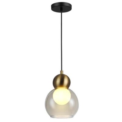 ΦΩΤΙΣΤΙΚΟ ΚΡΕΜΑΣΤΟ ΓΥΑΛΙ ΜΟΝΟΦΩΤΟ 1XE27 MAX 15W 150Χ1240mm ΜΑΥΡΟ ARTE ILLUMINA AURELIA