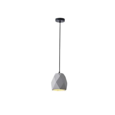 ΦΩΤΙΣΤΙΚΟ ΚΡΕΜΑΣΤΟ ΤΣΙΜΕΝΤΟ 1XE27  MAX 40W 160X160X170mm ΓΚΡΙ ARTE ILLUMINA ARME