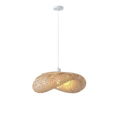 ΦΩΤΙΣΤΙΚΟ ΚΡΕΜΑΣΤΟ BAMBOO 1XE27 MAX 40W 430X430X220mm ARTE ILLUMINA LAGOON
