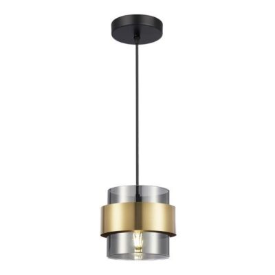 ΦΩΤΙΣΤΙΚΟ ΚΡΕΜΑΣΤΟ 1XE27Max15w 180X1205mm ΜΑΥΡΟ-ΧΡΥΣΟ ARTE ILLUMINA RELIAC