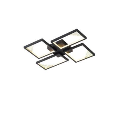 ΦΩΤΙΣΤΙΚΟ ΟΡΟΦΗΣ AΛΟΥΜΙΝΙΟ LED  36W 3000Κ 1200Lm  450X580X55mm AΣΗΜΙ ARTE ILLUMINA SQUARE