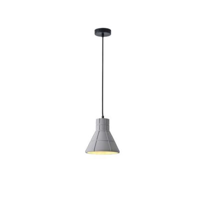 ΦΩΤΙΣΤΙΚΟ ΚΡΕΜΑΣΤΟ ΤΣΙΜΕΝΤΟ ΓΚΡΙ 1XE27 MAX 40W 200X200X210mm ARTE ILLUMINA ARME