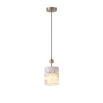ΦΩΤΙΣΤΙΚΟ ΚΡΕΜΑΣΤΟ ΥΦΑΣΜΑ  1ΧΕ14 ΜΑΧ 15W Φ130X980mm ARTE ILLUMINA VERONA