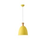 ΦΩΤΙΣΤΙΚΟ ΚΡΕΜΑΣΤΟ ΜΕΤΑΛΛΟ 1XΕ27 MAX 15W 230X230mm ΚΙΤΡΙΝΟ ARTE ILLUMINA SIMPLO