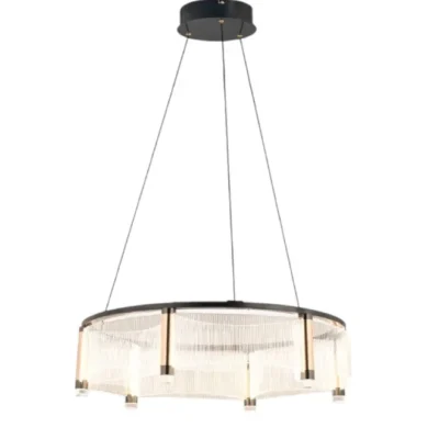 ΦΩΤΙΣΤΙΚΟ LED ΚΡΕΜΑΣΤΟ ΠΟΛΥΦΩΤΟ ΜΑΥΡΟ ΧΡΥΣΟ 60W