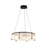 ΦΩΤΙΣΤΙΚΟ LED ΚΡΕΜΑΣΤΟ ΠΟΛΥΦΩΤΟ ΜΑΥΡΟ ΧΡΥΣΟ 60W - Image 2
