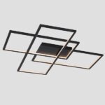 ΦΩΤΙΣΤΙΚΟ ΟΡΟΦΗΣ LED 90W 900X800X70 ΜΑΥΡΟ ARTE ILLUMINA