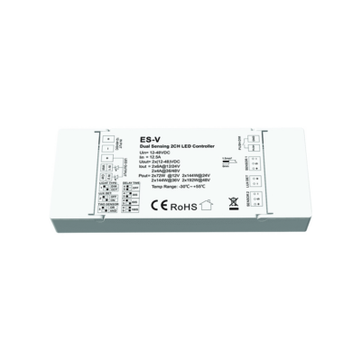 ES-V 2 CHANNEL CONTROLLER WITH SENSORS, SET