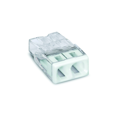 WAGO 2273 CONNECTOR,2 RIGID CONDUCTORS 0,5-2,5 MM2
