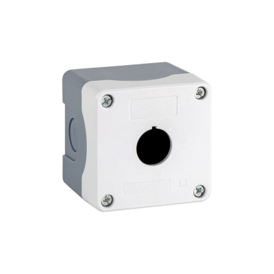 EL- B1W EMPTY ENCLOSURE FOR ONE BUTTON IP65
