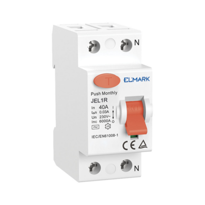RESIDUAL CURRENT DEVICE JEL1R 6kA 2P 16A/300mA
