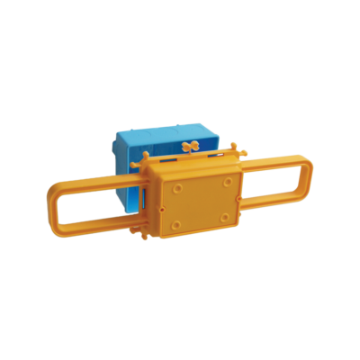 PBN60xM40 BOX FOR CONCRETE WITH WINGS FOR 4 MOD.