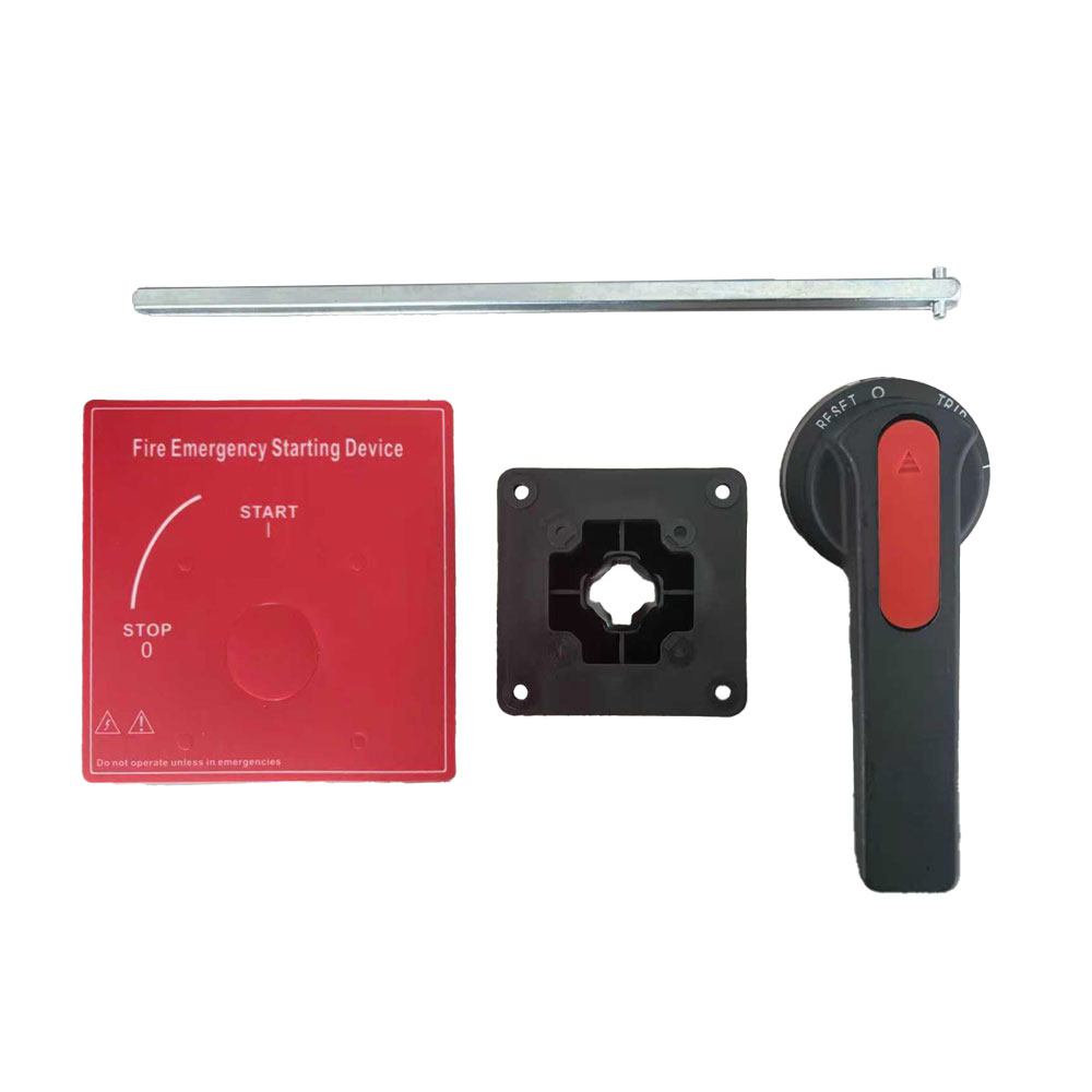 43275 HANDLE + PADLOCK LOOP FOR MECHANICAL STARTER 152MM - Image 1