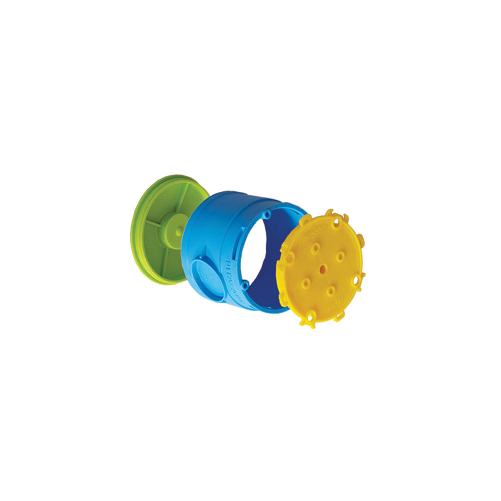 466000PA PBN66 BOX FOR CONCRETE + TECHN.COVER D68x72MM - Image 1