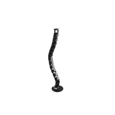 TRANSPORTER FLEXIBLE CABLE TRUNKING , BLACK