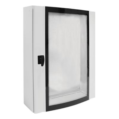 METAL DISTR. BOARD ELOX 180/60/25 TEMP. GLASS,IP55