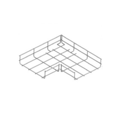 CT4 ANGLE 90° FOR MESH CABLE TRAY H:50 T:4,0 W:200