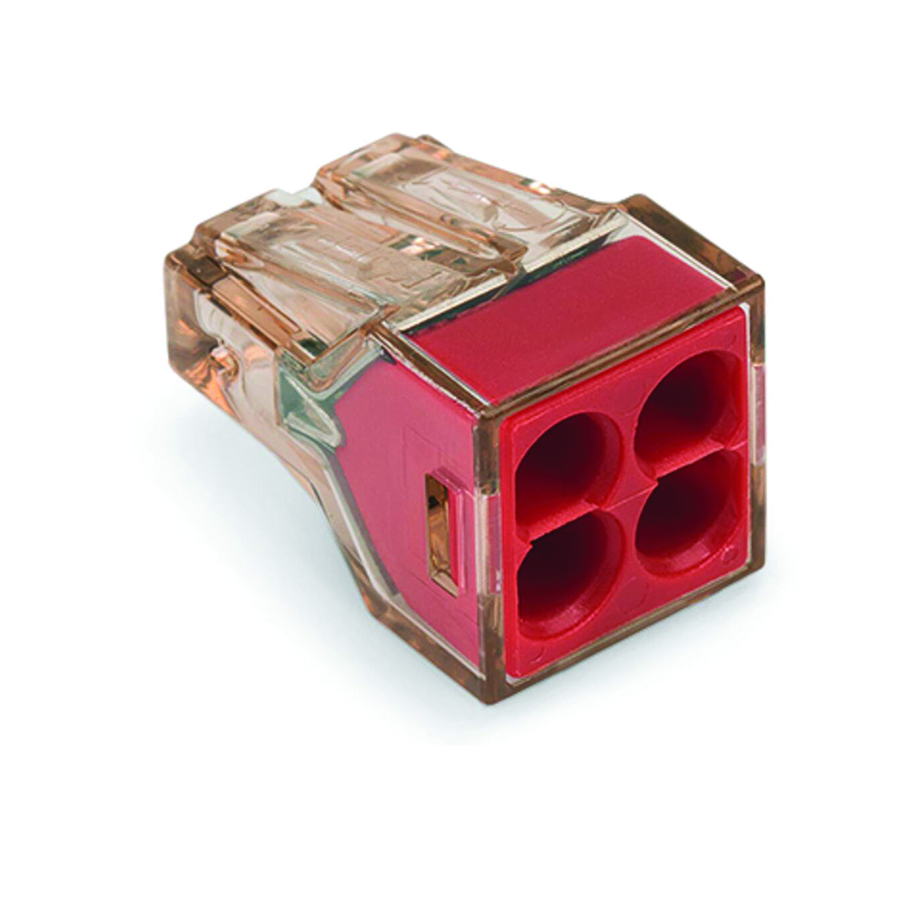 773604 WAGO 773 CONNECTOR, 4 RIGID CONDUCTORS 1,5-4 MM2 - Image 1