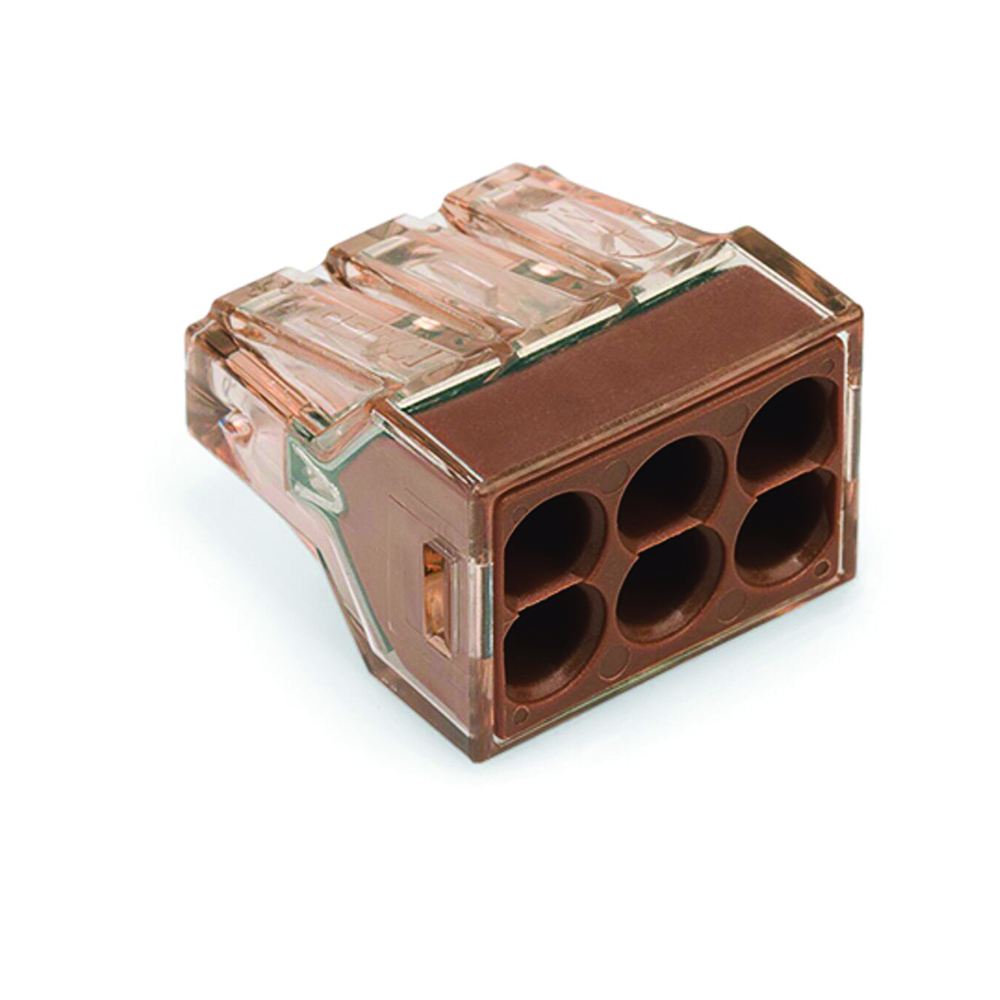 773606 WAGO 773 CONNECTOR, 6 RIGID CONDUCTORS 1,5-4 MM2 - Image 1